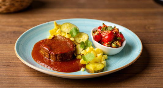 Rinderbraten mit Tomatensalsa