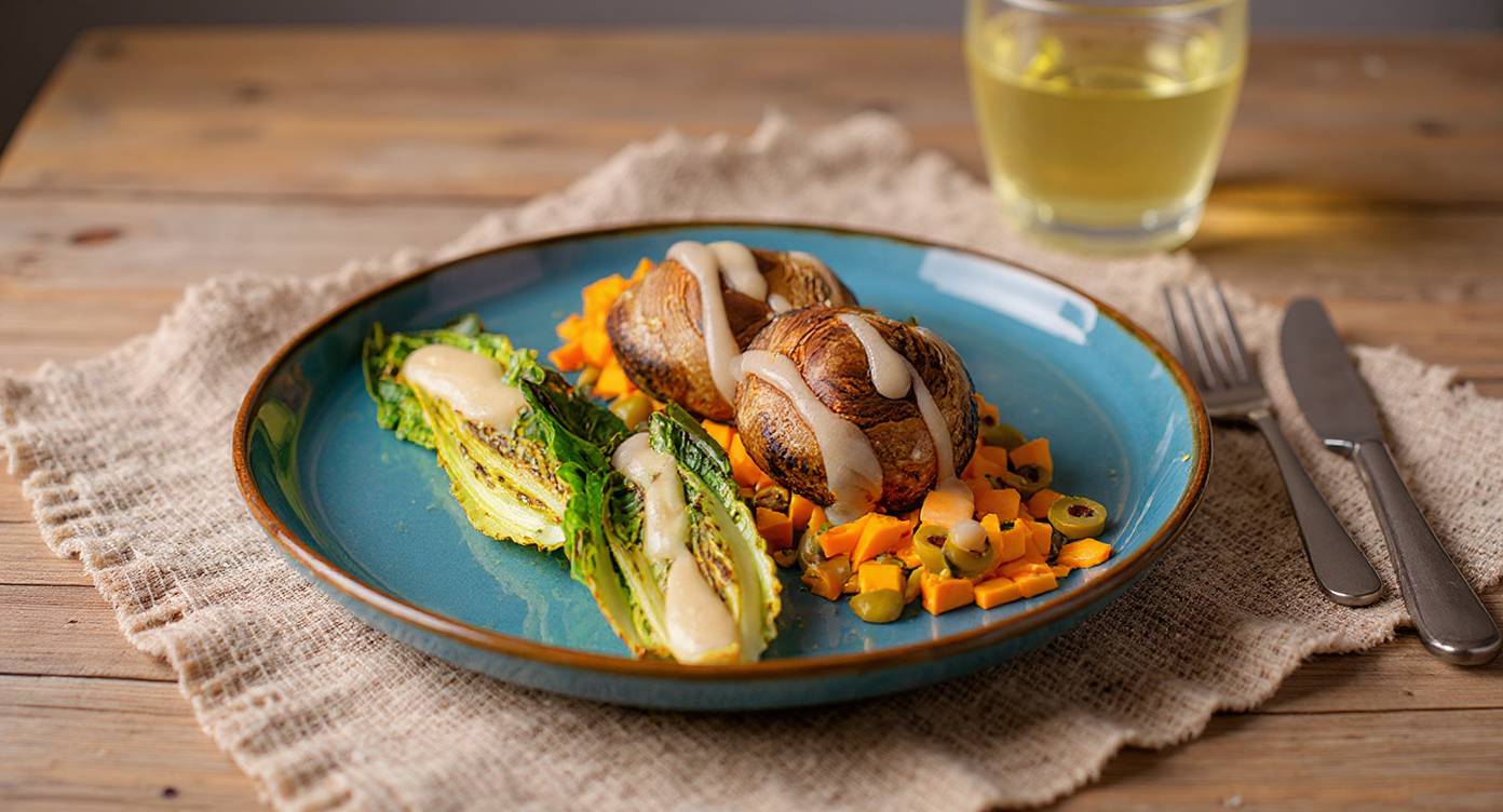 Gebratene Salatherzen