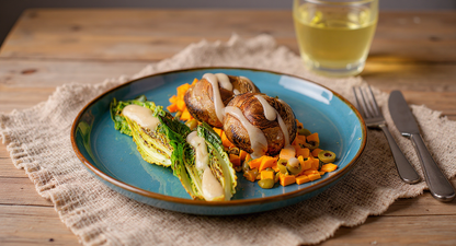 Gebratene Salatherzen